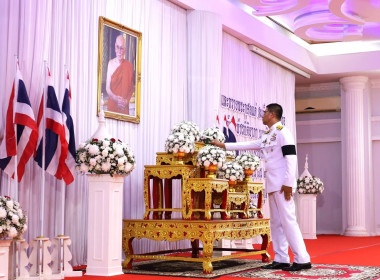 พิธีเจริญพระพุทธมนต์และทำบุญตักบาตรถวายพระกุศล พารามิเตอร์รูปภาพ 1